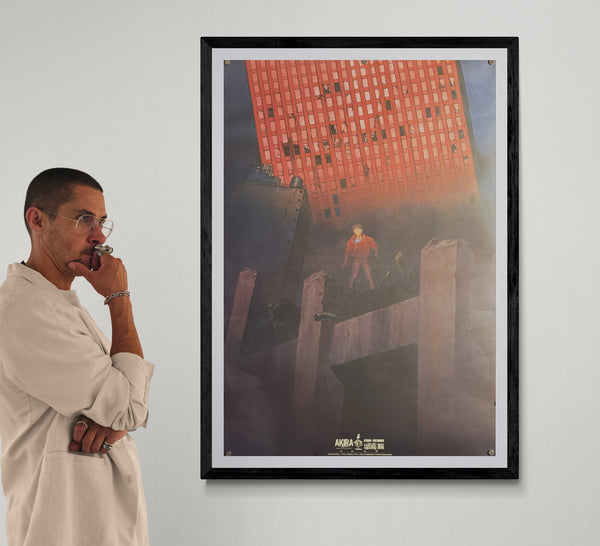 “AKIRA / アキラ” (1993) – ORIGINAL SPANISH LARGE-FORMAT LICENSED ART POSTER – KATSUHIRO OTOMO / 1000 EDITIONS Rare Vintage Edition | Premium Canson Textured Art Paper | Officially Licensed by Kodansha | c. 68 × 87 cm (26.8 × 34.3 in) | Very Good+ / Excellent