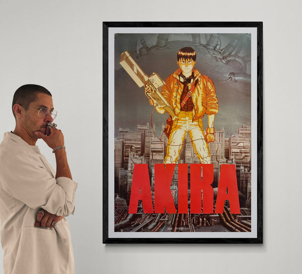 “Akira”, Original Dutch Release Movie Poster c. 1990, Size (68 × 99 cm)