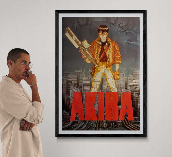 “Akira”, Original Dutch Release Movie Poster c. 1990, Size (circa 68 × 99 cm)
