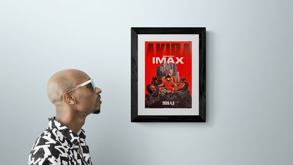 "Akira", Original IMAX Release Japanese Movie Poster 2020, B5 Size (18 x 25cm) I193