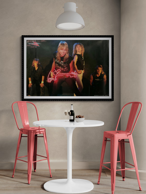 "VANDENBERG Welcome To Japan", Original Release Japanese Music Poster 1984, (84 x 60cm) B10