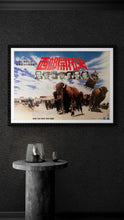 Load image into Gallery viewer, &quot;How the West Was Won&quot;, Original Re-Release Japanese Movie Poster 1970, B3 Size (26 x 37 cm) A246
