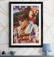 Load image into Gallery viewer, &quot;Street Fighter II: The Animated Movie&quot;, Original Japanese Movie Poster 1995, B2 Size (51 x 73cm) G8
