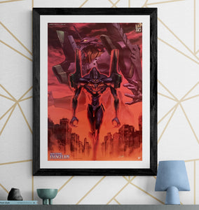 "Neon Genesis: Evangelion", Original Japanese Poster 1990`s, B2 Size (51 x 73cm) G42