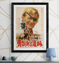 Load image into Gallery viewer, &quot;True Grit&quot;, Original First Release Japanese Movie Poster 1969, B2 Size (51 x 73cm) G81
