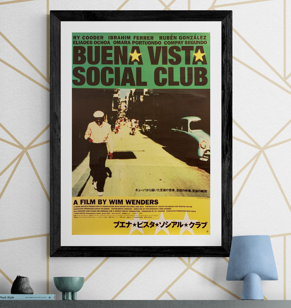 "Buena Vista Social Club", Original Japanese Movie Poster 1999, B2 Size (51 x 73cm) G222