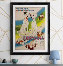 Load image into Gallery viewer, &quot;101 Dalmatians&quot;, Original Re-release Japanese Movie Poster 1986, B2 Size (51 x 73cm) G226
