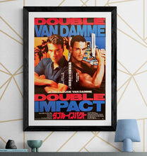 Load image into Gallery viewer, &quot;Double Impact&quot;, Original Release Japanese Movie Poster 1991, B2 Size (51 x 73cm) H232
