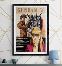 Load image into Gallery viewer, &quot;Mobile Suit Gundam Wing&quot;, Original Release Japanese Promotional Poster 1995, B2 Size (51 x 73cm) I235
