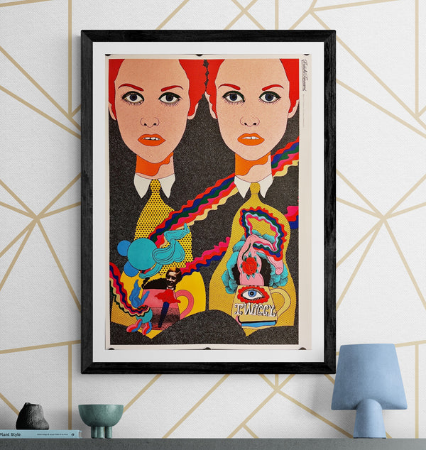 "Keiichi Tanaami- Double Twiggy", Japanese Contemporary Art Poster, Original Release 2024, B2 Size (51 x 73cm) J117