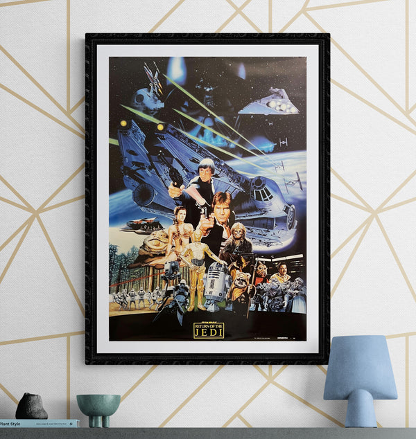 "Star Wars: Return of the Jedi", Original Release Japanese Movie Poster 1983, B2 Size (51 x 73cm) J150
