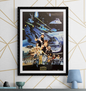 "Star Wars: Return of the Jedi", Original Release Japanese Movie Poster 1983, B2 Size (51 x 73cm) J150
