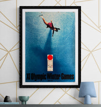 Load image into Gallery viewer, &quot;Sapporo 1972: Winter Olympic Games&quot;, Original Release Japanese Advertising Poster 1971, B2 Size (51 x 73cm) K188
