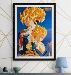 "Dragon Ball Z ", Original Release Japanese Promotional Poster 1994, B2 Size (51 x 73cm) K293