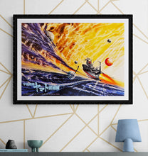 Load image into Gallery viewer, &quot;Final Yamato&quot;, Original Release Japanese Movie Poster 1983, B2 Size (51 x 73cm) L199
