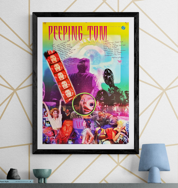 "Peeping Tom", Original Re-Release Japanese Movie Poster 1998, B2 Size (51 cm x 73 cm) M43