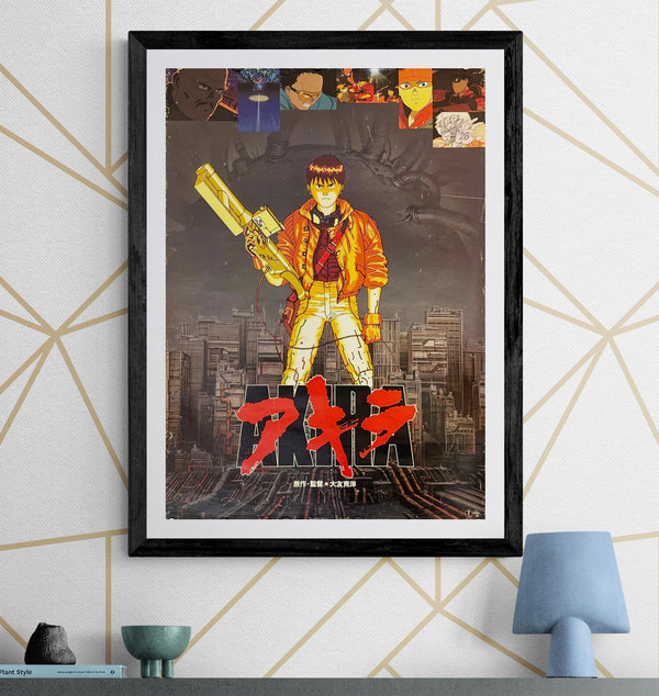 "Akira", Original Release Japanese Movie Poster 1987, B2 Size (51 x 73cm) H220