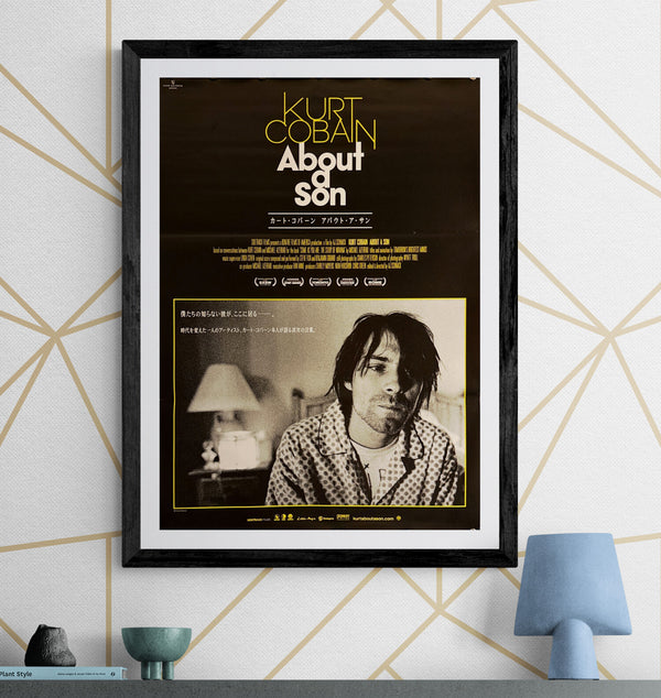 "Kurt Cobain: About a Son", Original Release Japanese Movie Poster 2006, B2 Size (51 × 73 cm) N108