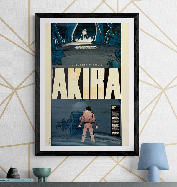 "Akira (アキラ)", Original Japanese Promo Poster 1990, Epic Comics × Kodansha / Marvel Release, B2 Size (51 × 73 cm) N160 A