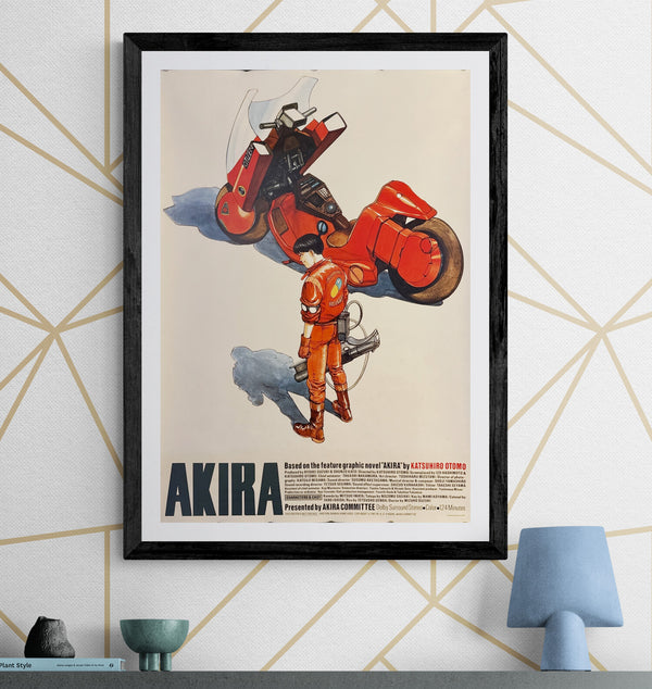 “Akira” (アキラ), Ultra‑Rare Original Japanese Pre‑Release / Committee Promotional B2 Poster (NOT FOR SALE) 1987, B2 Size (51 × 73 cm) O30