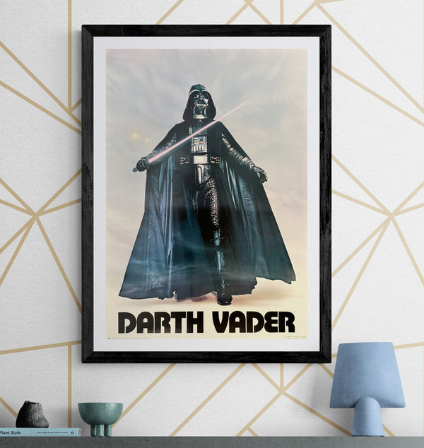 “Star Wars (Darth Vader)”, Original Japanese Promotional Poster 1977, B2 Size (51 × 73 cm) O54