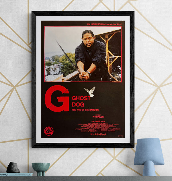 “Ghost Dog: The Way of the Samurai” (ゴースト・ドッグ), Original Japanese Retrospective Poster 2021, B2 Size (51 × 73 cm) O217