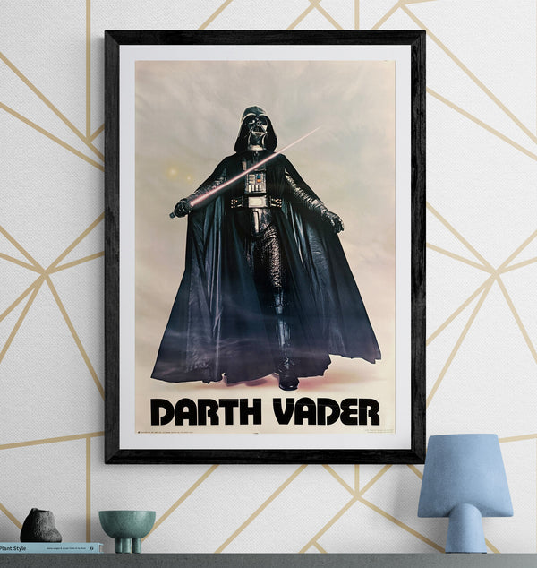 “Star Wars (Darth Vader)”, Original Japanese Promotional Poster 1977, B2 Size (51 × 73 cm) O462