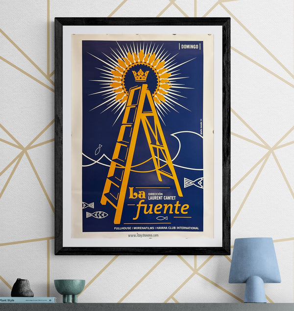 “La fuente”, Japanese B2 Poster for 7 Days in Havana Segment, 2012, B2 Size (51 × 73 cm) O551