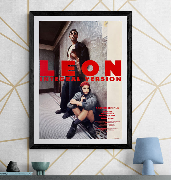 “Léon – Integral Version” (レオン 完全版), Original Release Japanese Movie Poster 1996, B2 Size (51 × 73 cm) I133 B
