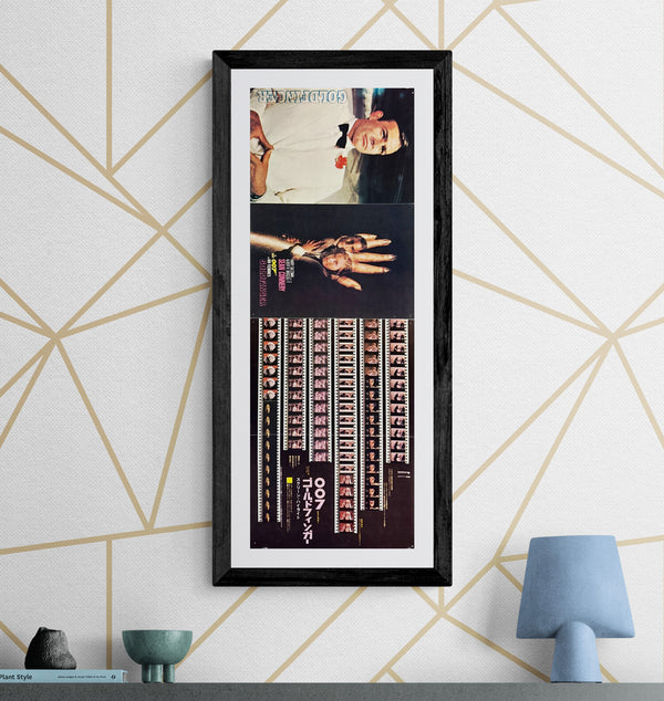 “Goldfinger” (007 ゴールドフィンガー), Original Japanese Press‑Sheet / Speed Poster, 1965 First Release, Speed Size (26 × 73 cm) ZA433