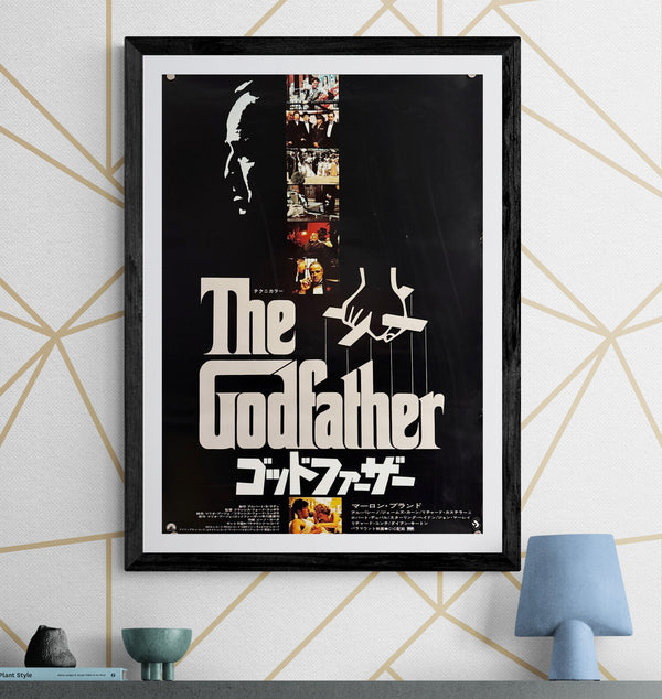 “The Godfather” (ゴッドファーザー), Original Japanese B2 Movie Poster 1972, B2 Size (c. 51 × 73 cm) ZA499