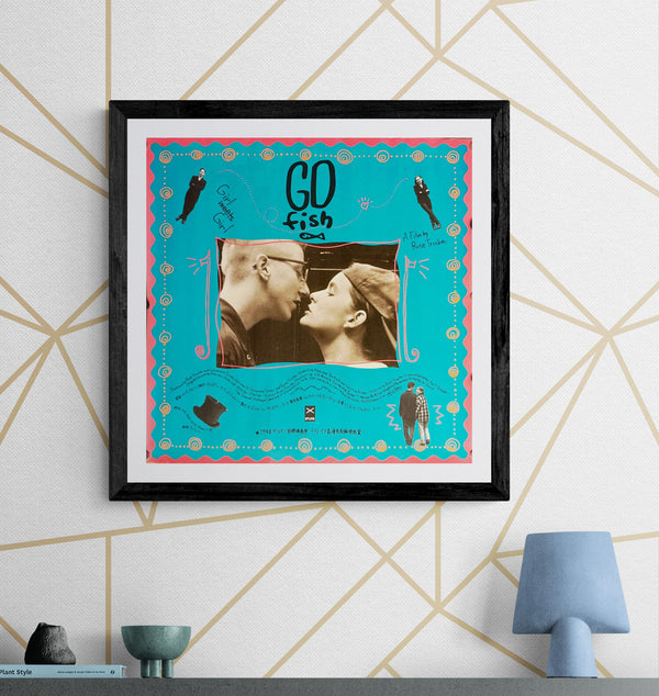 “Go Fish” (GO fish / ゴー・フィッシュ), Original Japanese Square Release Poster 1995, 51.5 × 51.5 cm ZA517