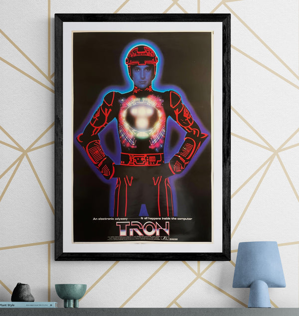 “TRON”, Original Japanese Theatrical Poster (First Release) 1982, B2 Size (51 × 73 cm) ZA605