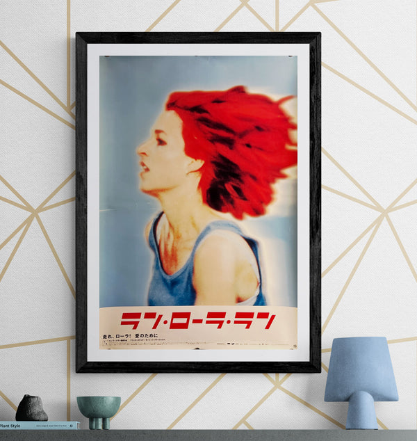 “Run Lola Run” (ラン・ローラ・ラン), Original Japanese Movie Poster 2000 Theatrical Release, B2 Size (51 × 73 cm) O614