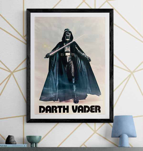 “Star Wars (Darth Vader)”, Original Japanese Promotional Poster 1977, B2 Size (51 × 73 cm) O462