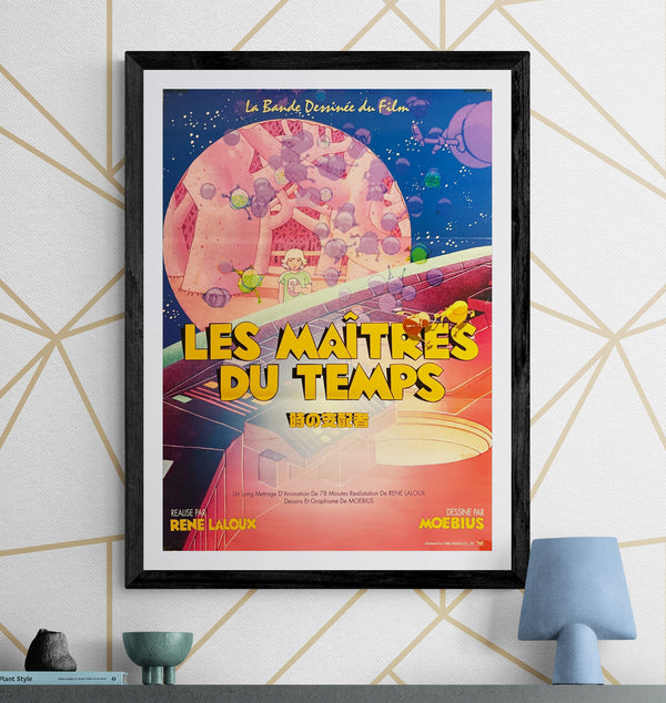 “Time Masters” (時の支配者), Original Japanese Re-Release Movie Poster 2001, B2 Size (51 × 73 cm) P77