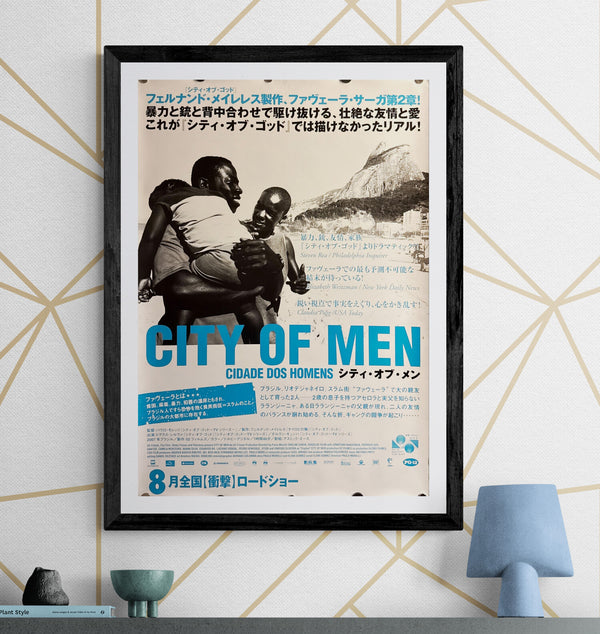 “City of Men” (シティ・オブ・メン), Original Japanese First-Release Movie Poster 2007, B2 Size (51 × 73 cm) ZA424