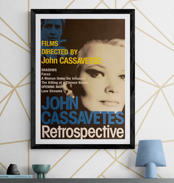 “John Cassavetes Retrospective”, Original Japanese Film Programme Poster 2013, B2 Size (51 × 73 cm) I108