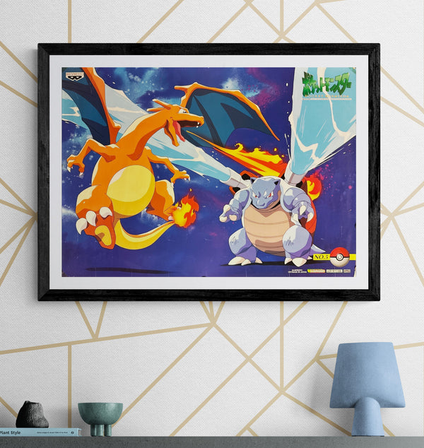 “Pocket Monsters / Pokémon” (ポケットモンスター), Original Japanese Promotional Poster 1997, B2 Size (51 × 73  P121