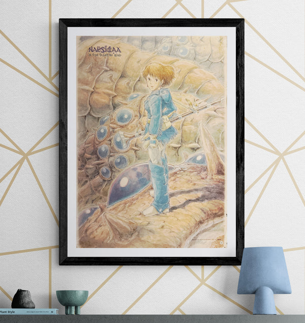 “Nausicaä of the Valley of the Wind” (風の谷のナウシカ), Original Japanese Promotional Poster 1987, MOVIC / Tokuma Shoten Issue, B2 Size (51 × 73 cm) Q111