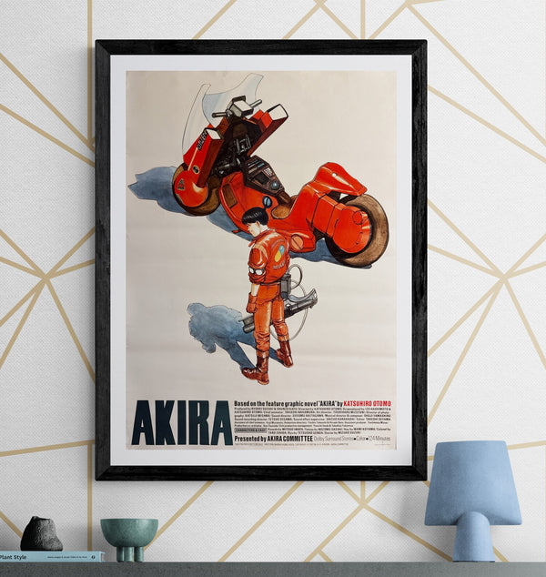 “Akira” (アキラ), Ultra‑Rare Original Japanese Pre‑Release / Committee Promotional B2 Poster (NOT FOR SALE) 1987, B2 Size (51 × 73 cm) Q125