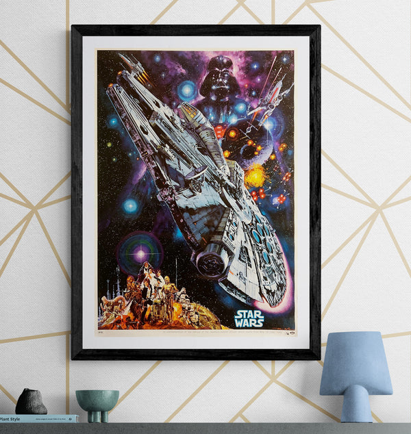 “Star Wars: Episode IV – A New Hope”, Original Re-Release Japanese Movie Poster 1982, B2 Size (51 × 73 cm) ZA1205