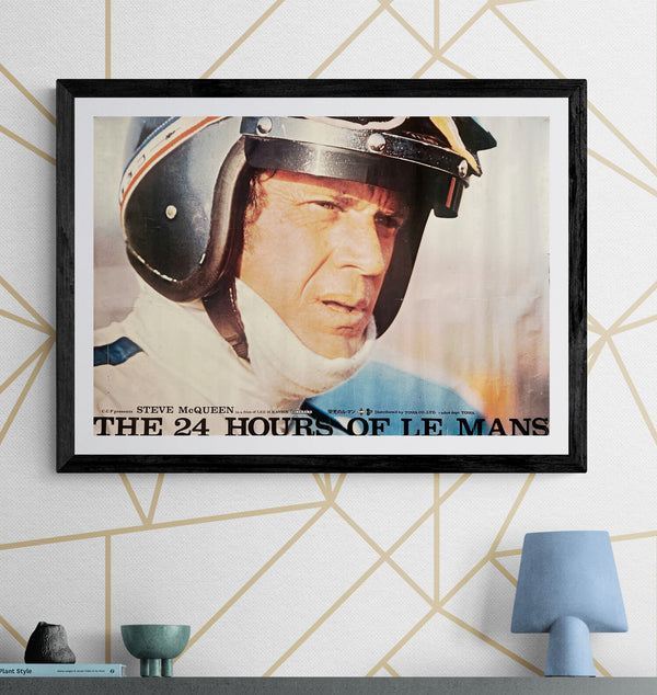“Le Mans” (栄光のル・マン), Original Release Japanese Movie Poster 1971, B2 Size (51 × 73 cm) Q204