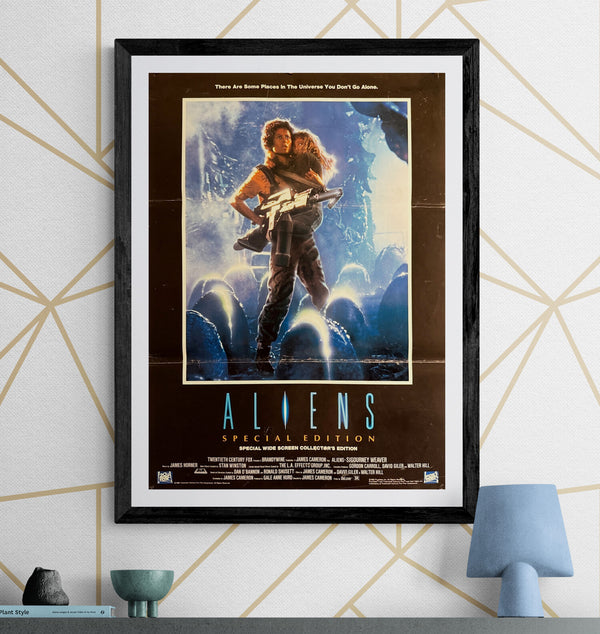 “Aliens: Special Edition”, Original Japanese Home Video Promotional Poster 1992, Fox Video, B2 Size (51 × 73 cm) Q269