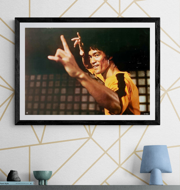 “Game of Death” / 「死亡遊戯」, Original Japanese Bruce Lee Poster 1978, B2 Size (51 × 73 cm) A262