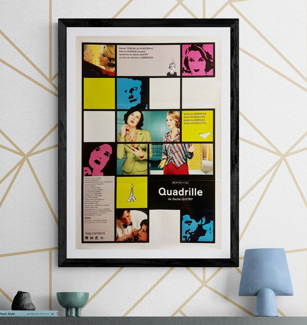 “Quadrille” / 「カドリーユ」, Original Japanese Movie Poster 1997, B2 Size (51 × 73 cm) G290