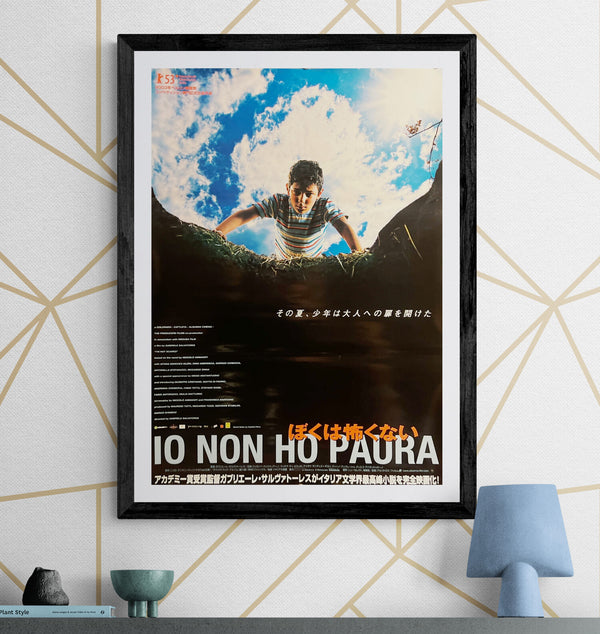 “I’m Not Scared” / 「ぼくは怖くない」, Original Japanese Movie Poster 2004, B2 Size (51 × 73 cm) I369