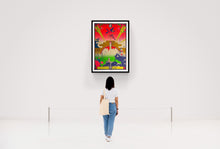 Load image into Gallery viewer, &quot;TADANORI YOKOO - YUHI SHOSETSU&quot;, Japanese Contemporary Art Poster, Original Silk Screen 1968, Ultra Rare, Size (c.74 x 103cm)
