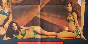 "On Her Majesty's Secret Service", Australian James Bond Movie Poster, Original Release 1969, B1 Size