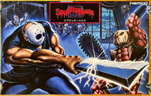 Load image into Gallery viewer, &quot;Splatterhouse&quot;, Original Release Japanese NAMCO promotional poster 1988, Extremely Rare, B1 Size
